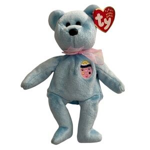 Ty Beanie Baby Eggs II the Bear – Authentic Easter Bear Plush with Tags